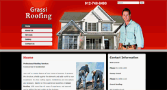 Desktop Screenshot of grassiroofing.com